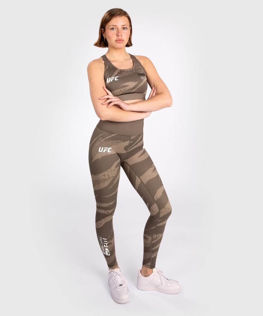 dámská sportovní podprsenka ufc adrenaline by venum fight week - desert camo