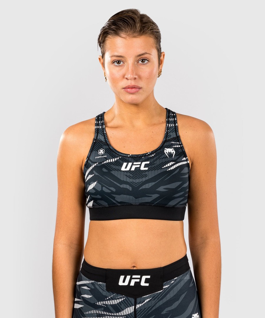 dámská sportovní podprsenka ufc fusion by venum authentic fight night - černá