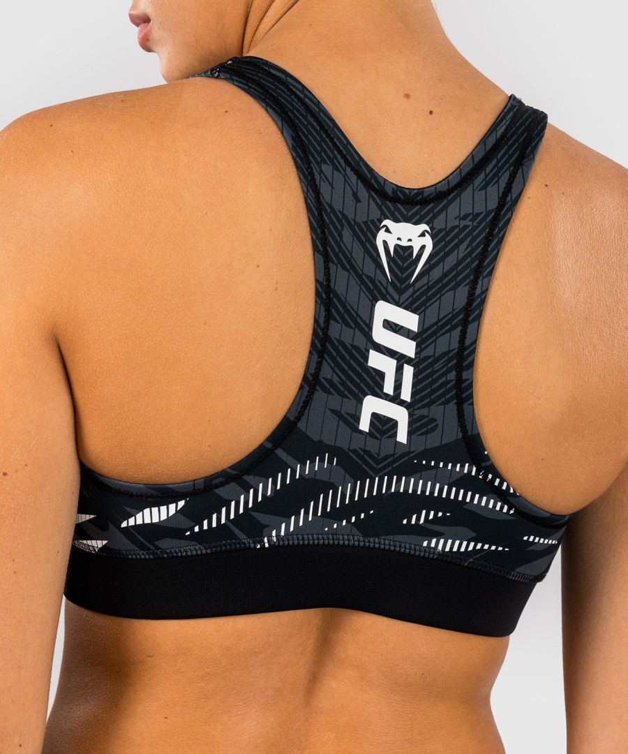 dámská sportovní podprsenka ufc fusion by venum authentic fight night - černá