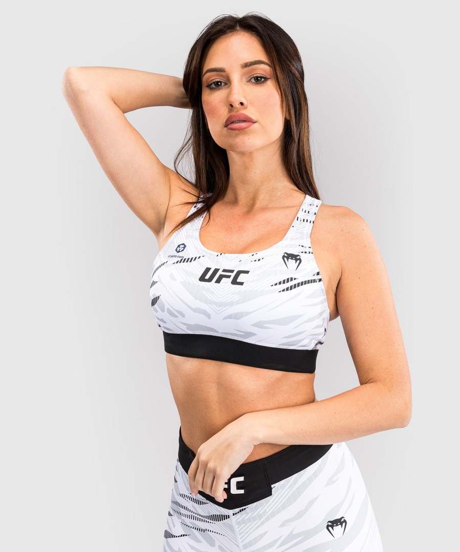 dámská sportovní podprsenka ufc fusion by venum authentic fight night - bílá