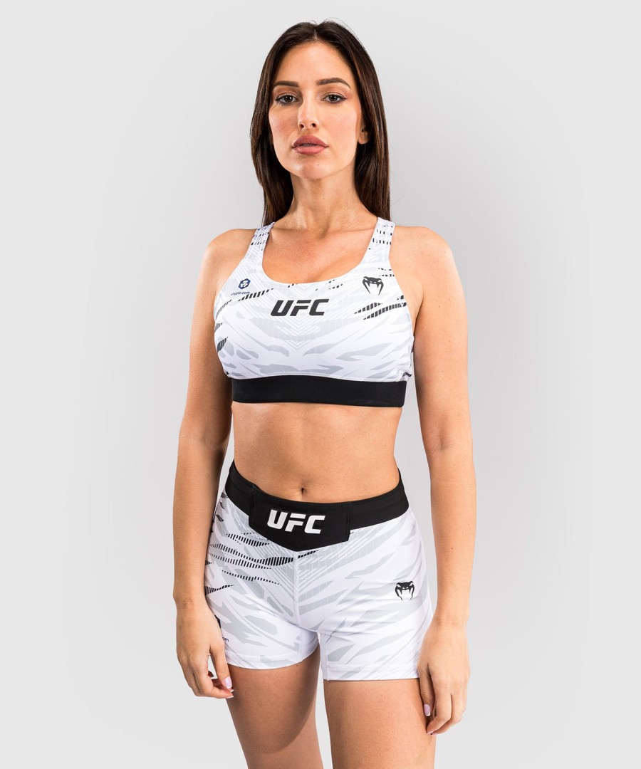 dámská sportovní podprsenka ufc fusion by venum authentic fight night - bílá
