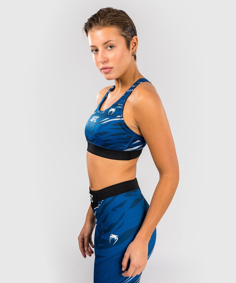 dámská sportovní podprsenka ufc fusion by venum authentic fight night - modrá