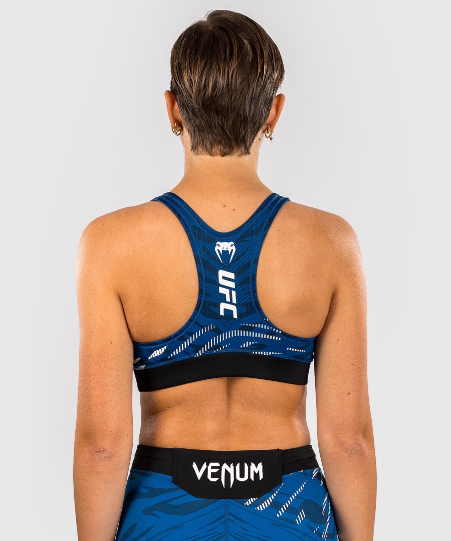 dámská sportovní podprsenka ufc fusion by venum authentic fight night - modrá