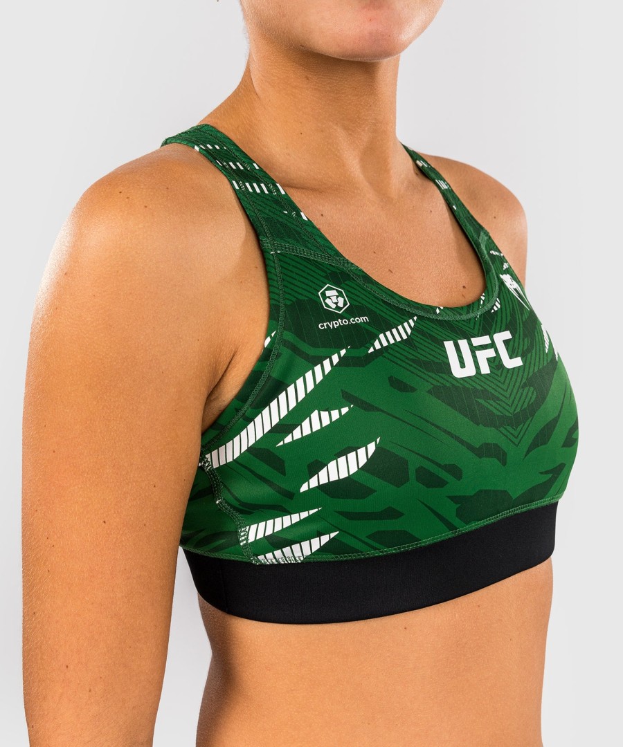 dámská sportovní podprsenka ufc fusion by venum authentic fight night - zelená