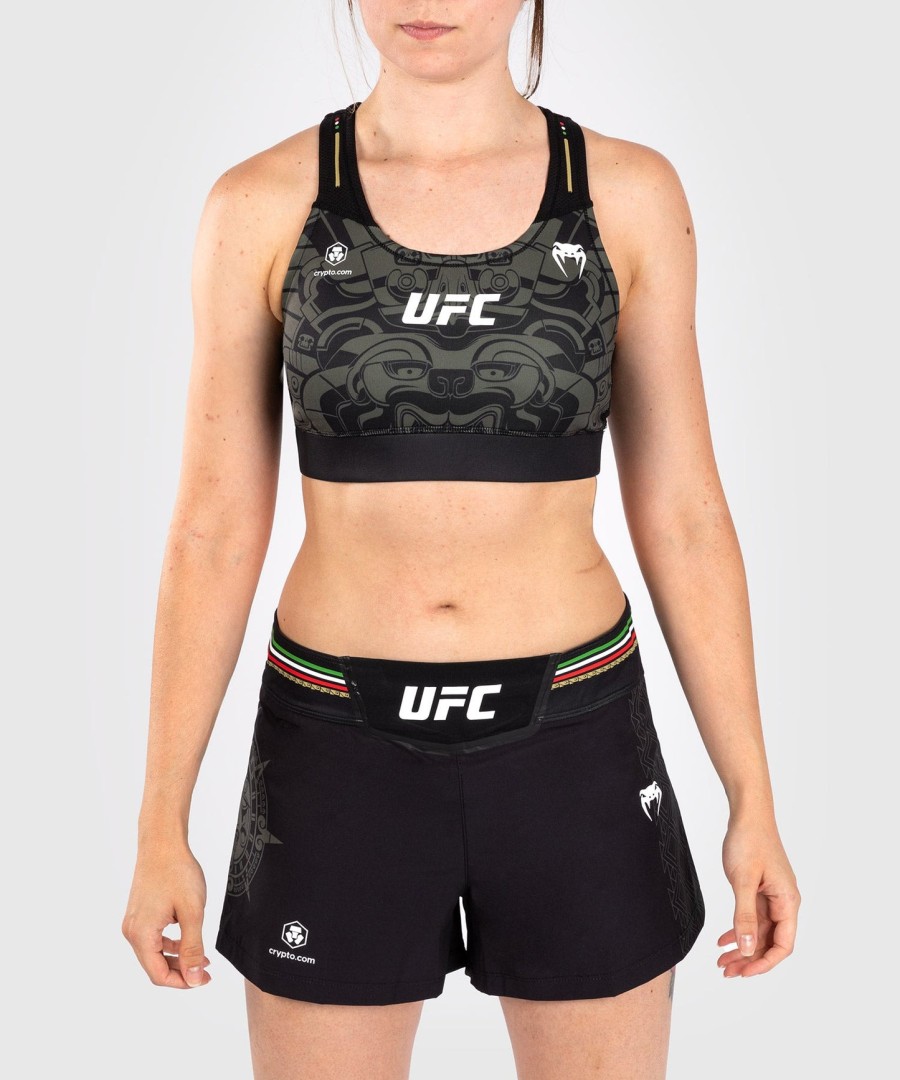 dámská sportovní podprsenka noche ufc by venum authentic fight night - černá