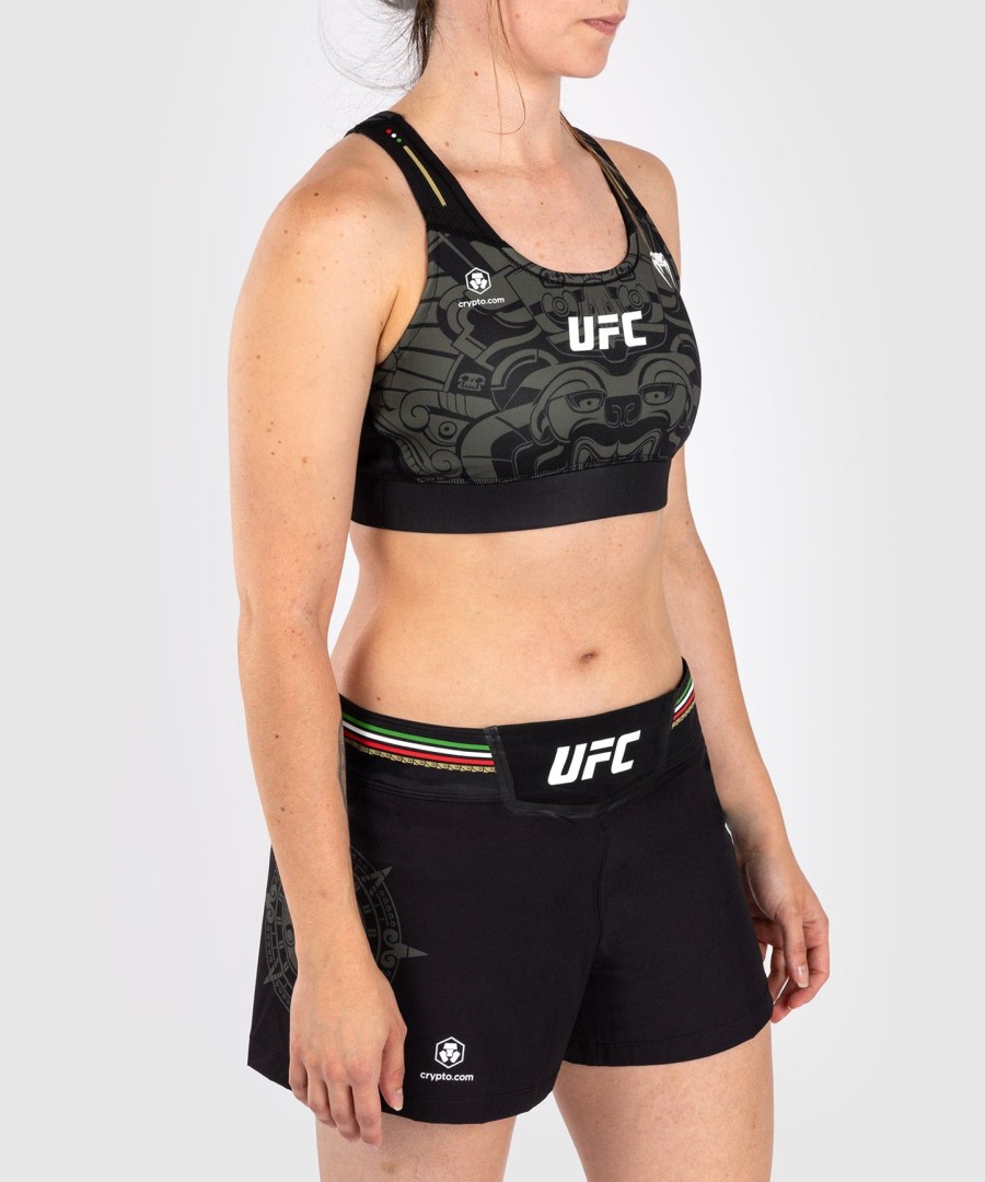 dámská sportovní podprsenka noche ufc by venum authentic fight night - černá