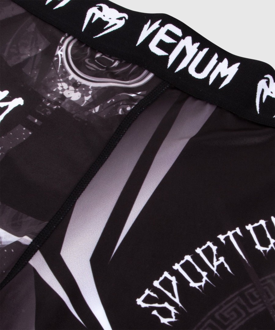 kompresní legíny venum gladiator 3.0 - černo-bílé