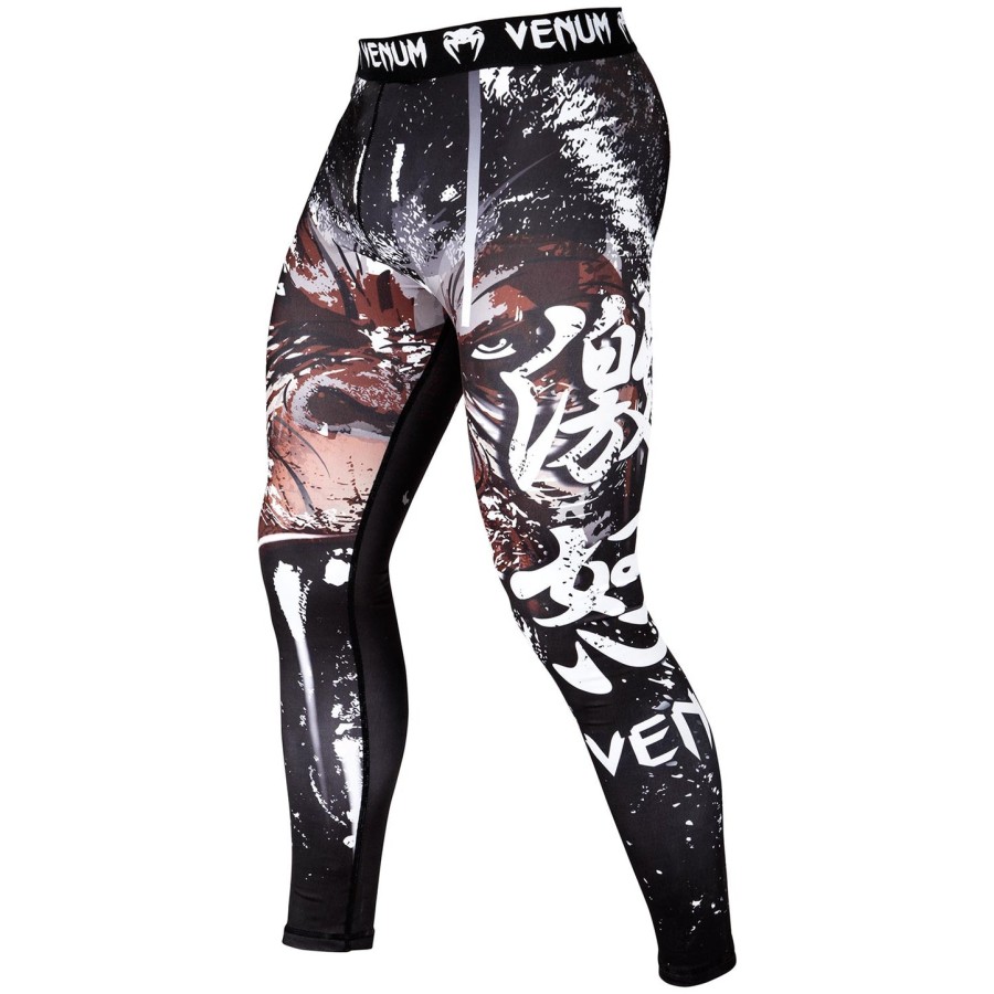 kompresní legíny venum gorilla - černé