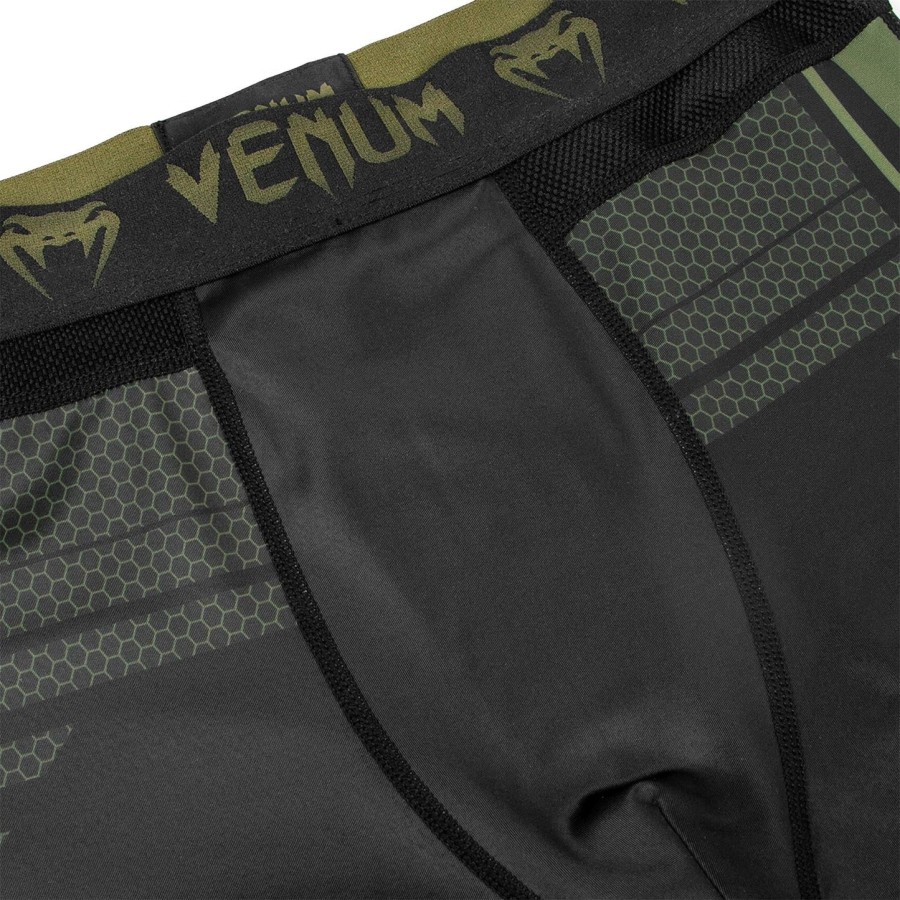 kompresní legíny venum technical 2.0 - černékhaki - exkluzivní