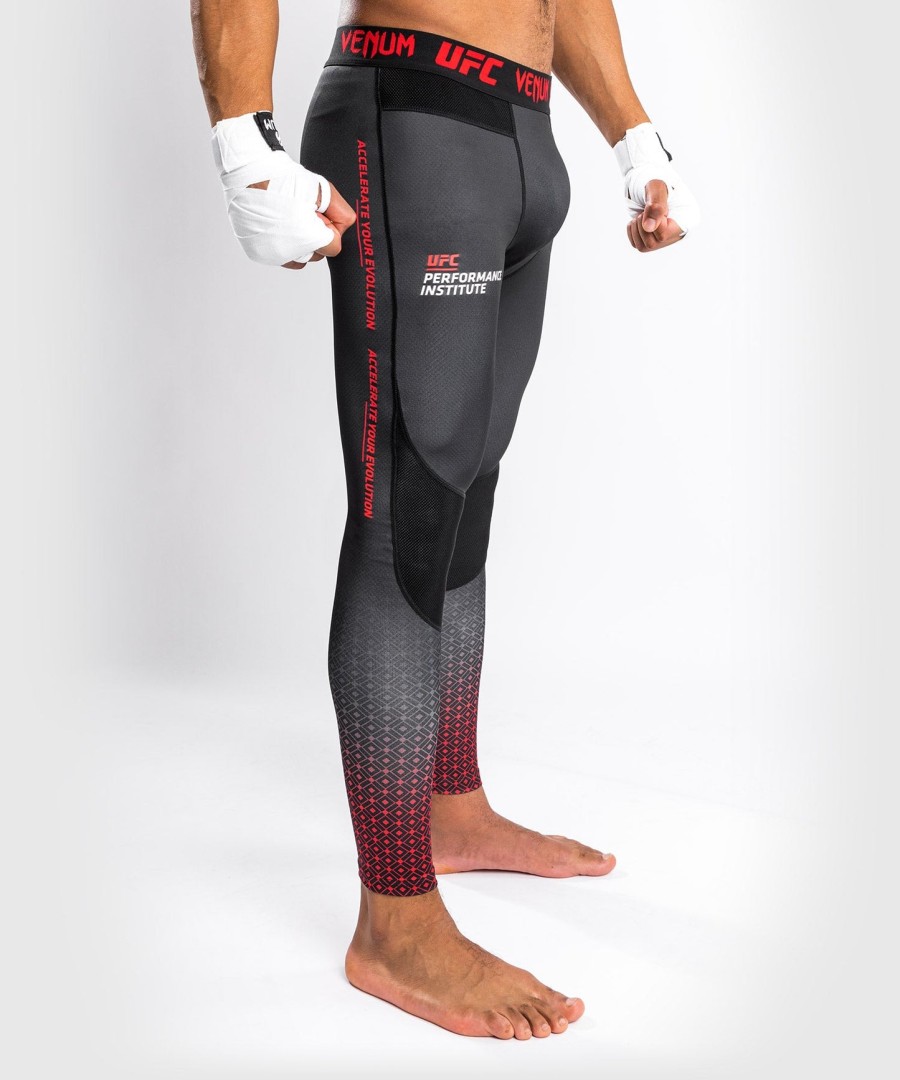 tričko ufc venum performance institute spat - černéčervené