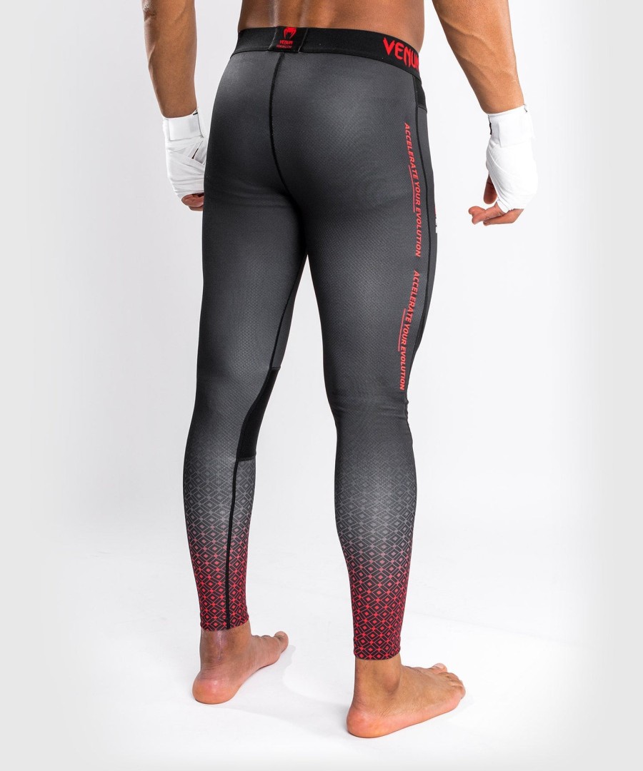 tričko ufc venum performance institute spat - černéčervené