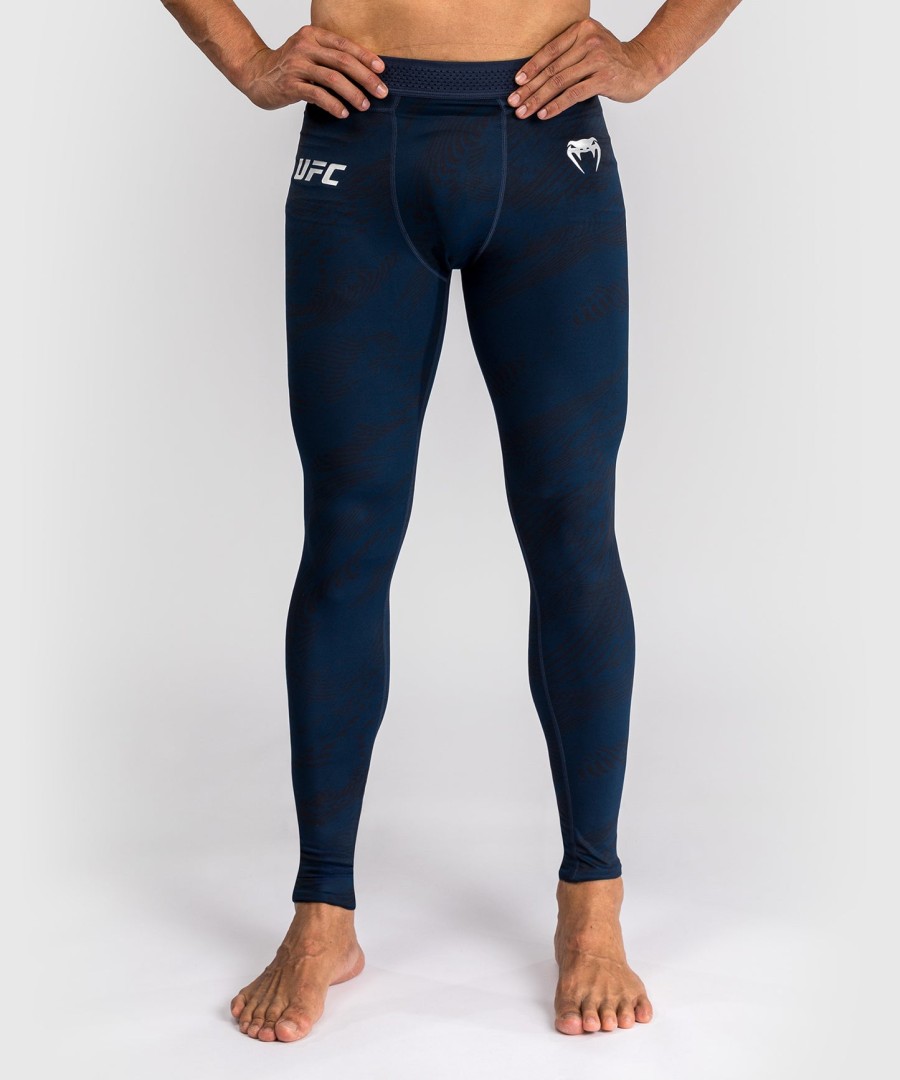 pánské funkční legíny ufc fusion by venum fight week - oceanic blue