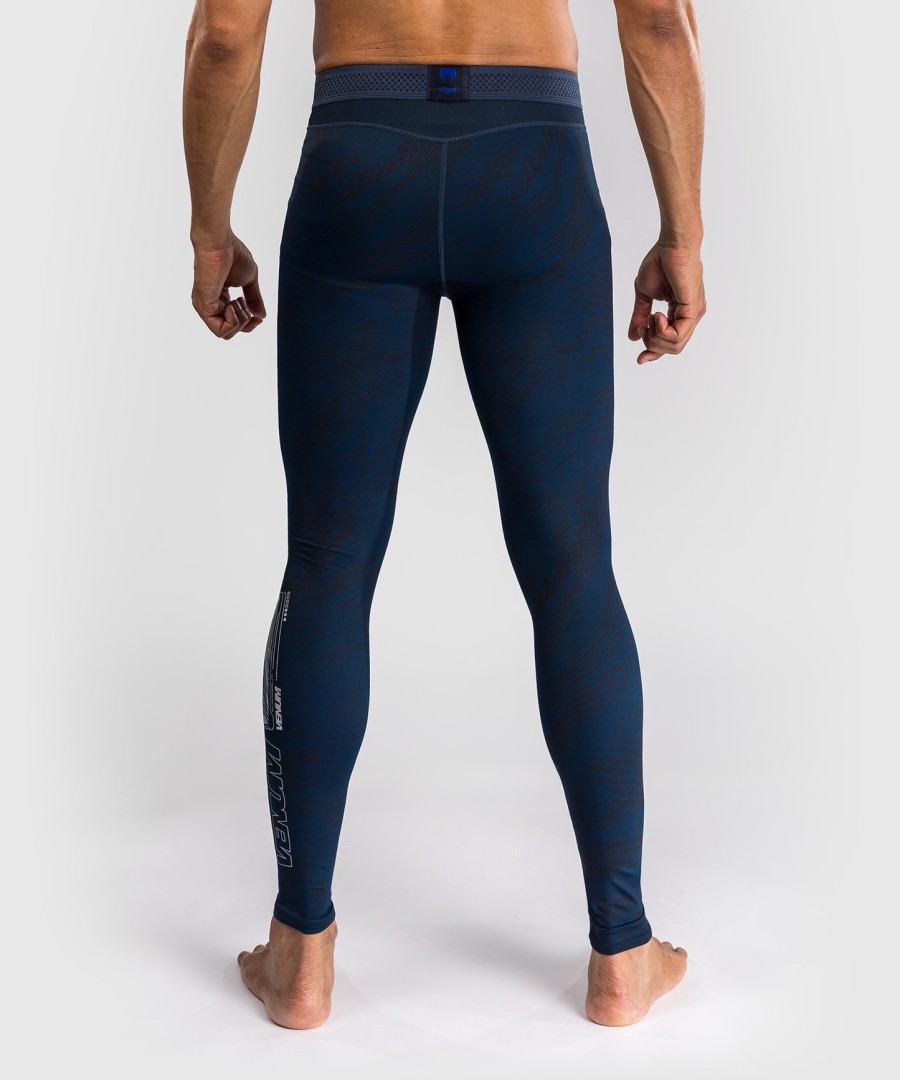 pánské funkční legíny ufc fusion by venum fight week - oceanic blue