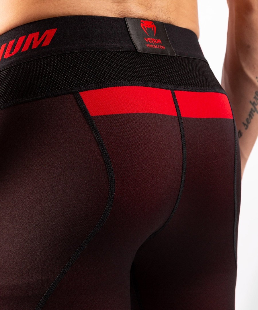 Šortky venum nogi 3.0 vale tudo – černočervené