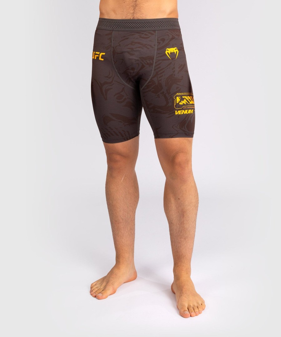 pánské kraťasy ufc fusion by venum fight week vale tudo - earthen brown