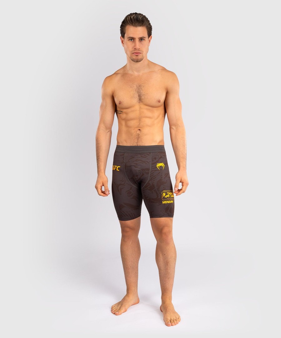 pánské kraťasy ufc fusion by venum fight week vale tudo - earthen brown
