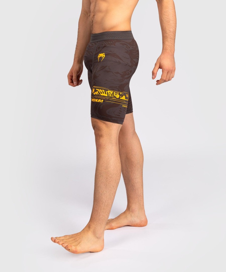 pánské kraťasy ufc fusion by venum fight week vale tudo - earthen brown