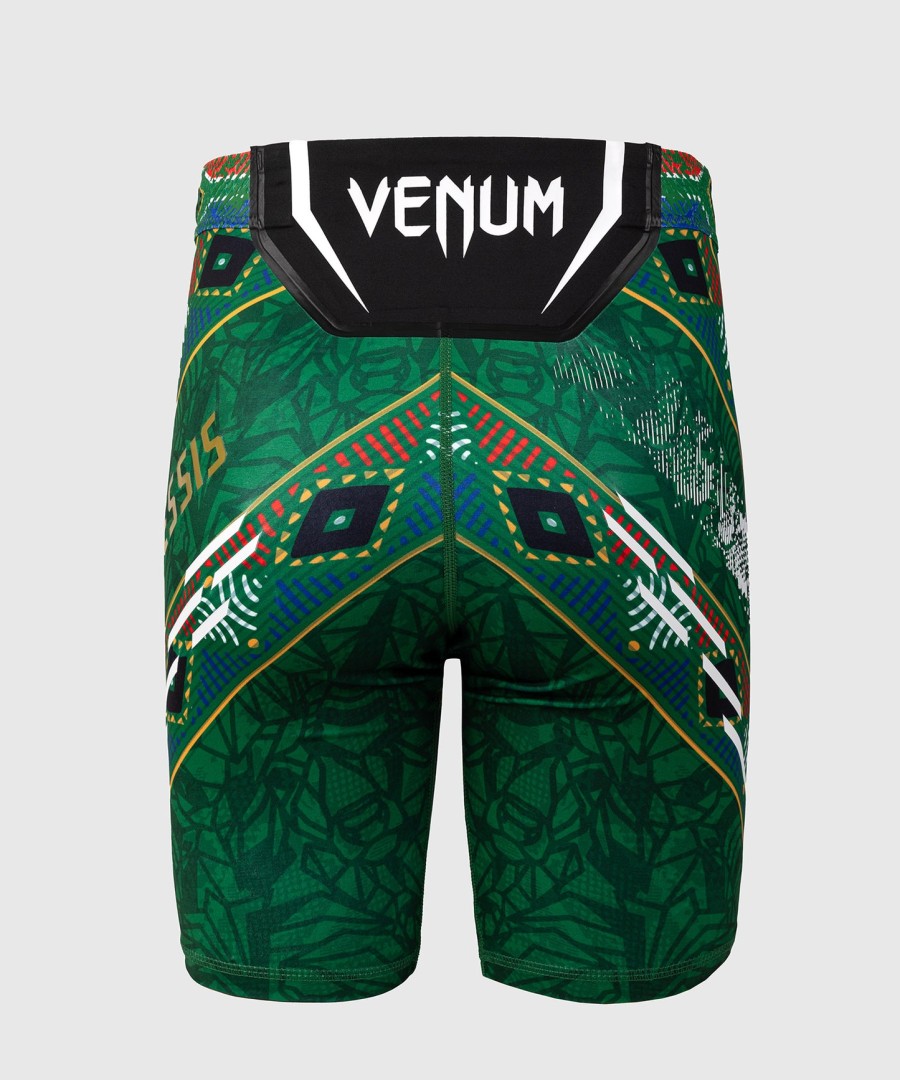muži ufc unrivaled by venum green dricus du plessis vale tudo short