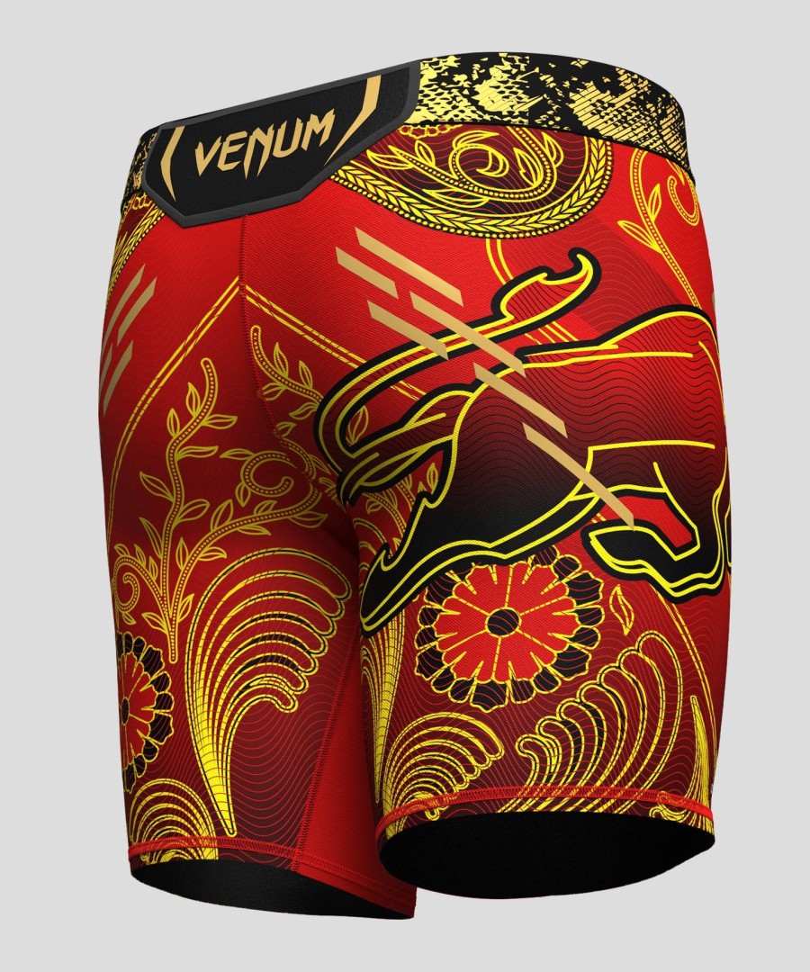 muži ufc unrivaled by venum red ilia topuria vale tudo short