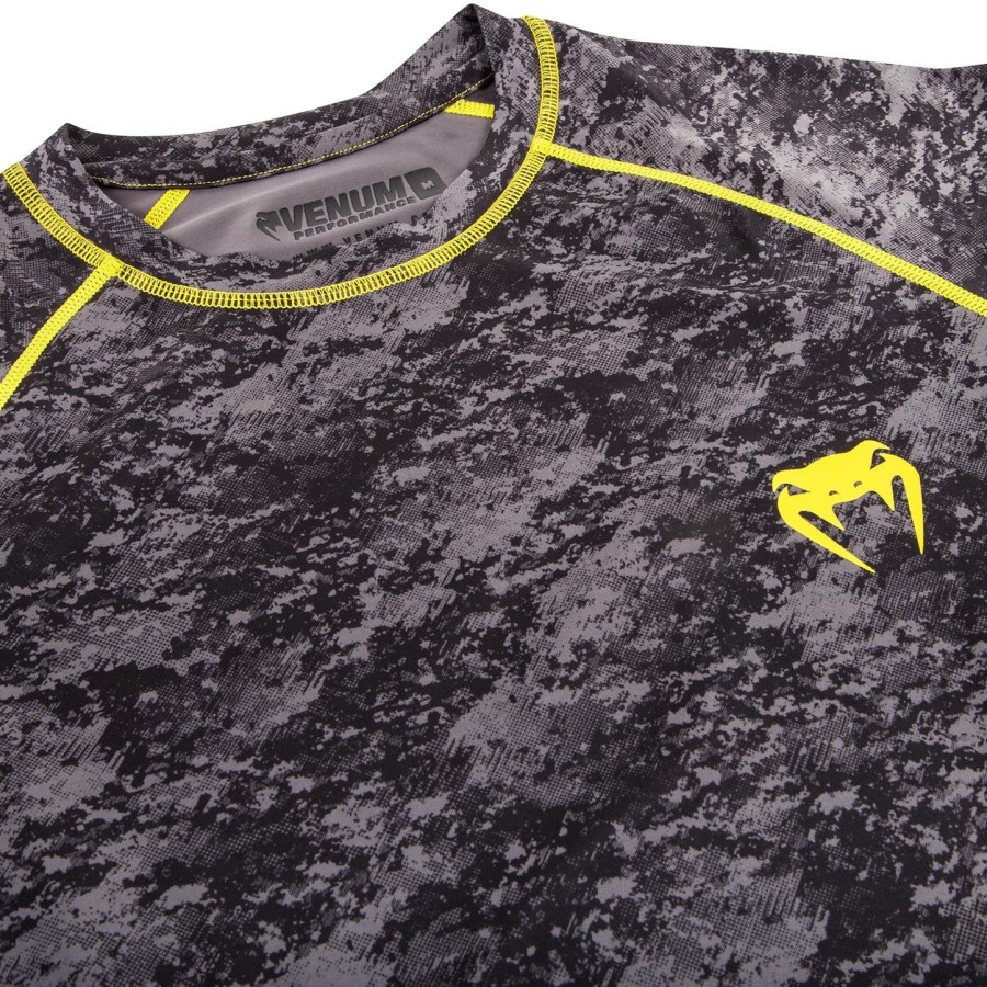 venum tramo rashguard - s dlouhým rukávem - černo-žlutý