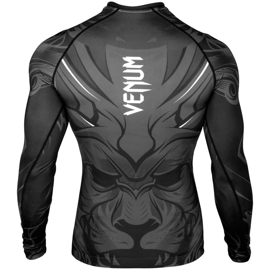venum bloody roar rashguard - dlouhý rukáv - Šedý - exkluzivní