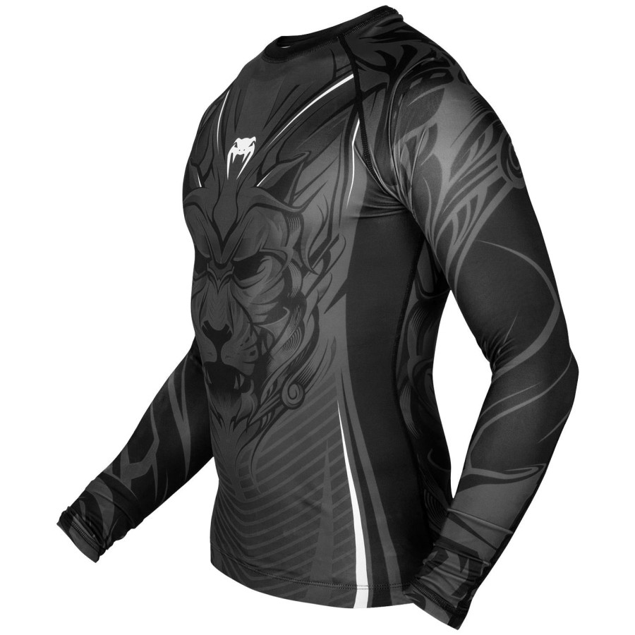 venum bloody roar rashguard - dlouhý rukáv - Šedý - exkluzivní