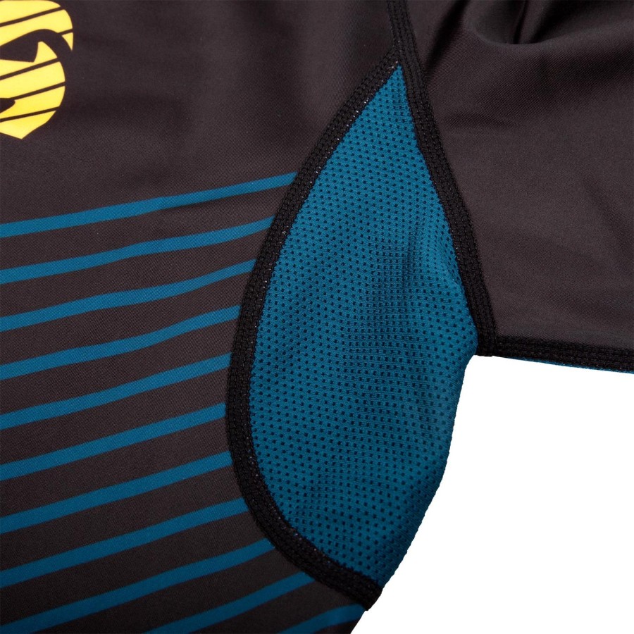 venum plasma rashguard - krátký rukáv - černo-žlutý