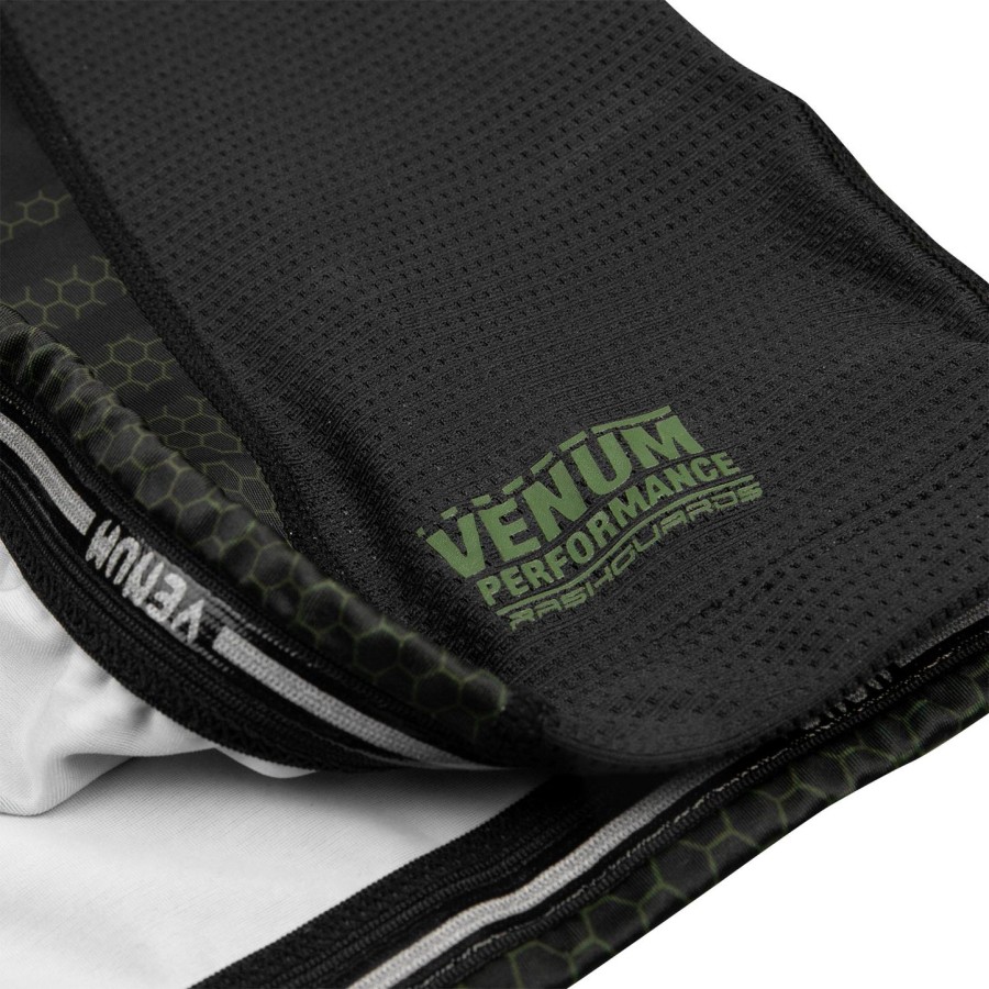 venum technical 2.0 rashguard - krátký rukáv - černýkhaki - exkluzivní
