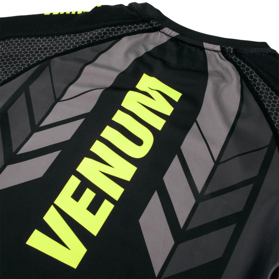 rashguard s dlouhým rukávem venum technical 2.0 - černo-žlutý