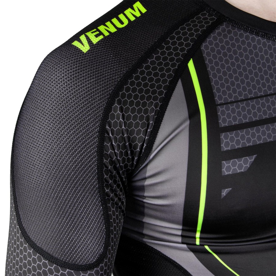 rashguard s dlouhým rukávem venum technical 2.0 - černo-žlutý