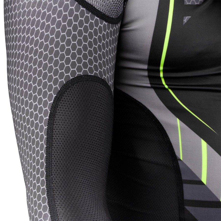 rashguard s dlouhým rukávem venum technical 2.0 - černo-žlutý