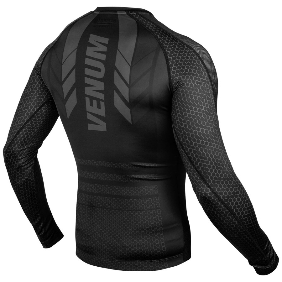 rashguard venum technical 2.0 - s dlouhým rukávem - černýčerný