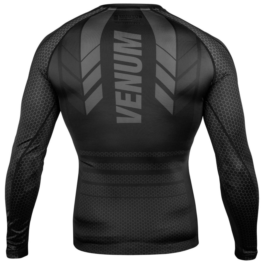rashguard venum technical 2.0 - s dlouhým rukávem - černýčerný
