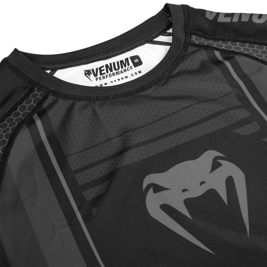 rashguard venum technical 2.0 - s dlouhým rukávem - černýčerný