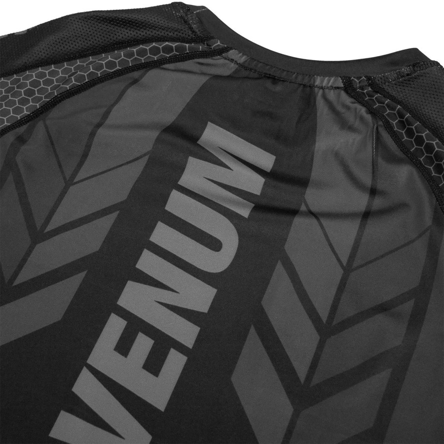 rashguard venum technical 2.0 - s dlouhým rukávem - černýčerný