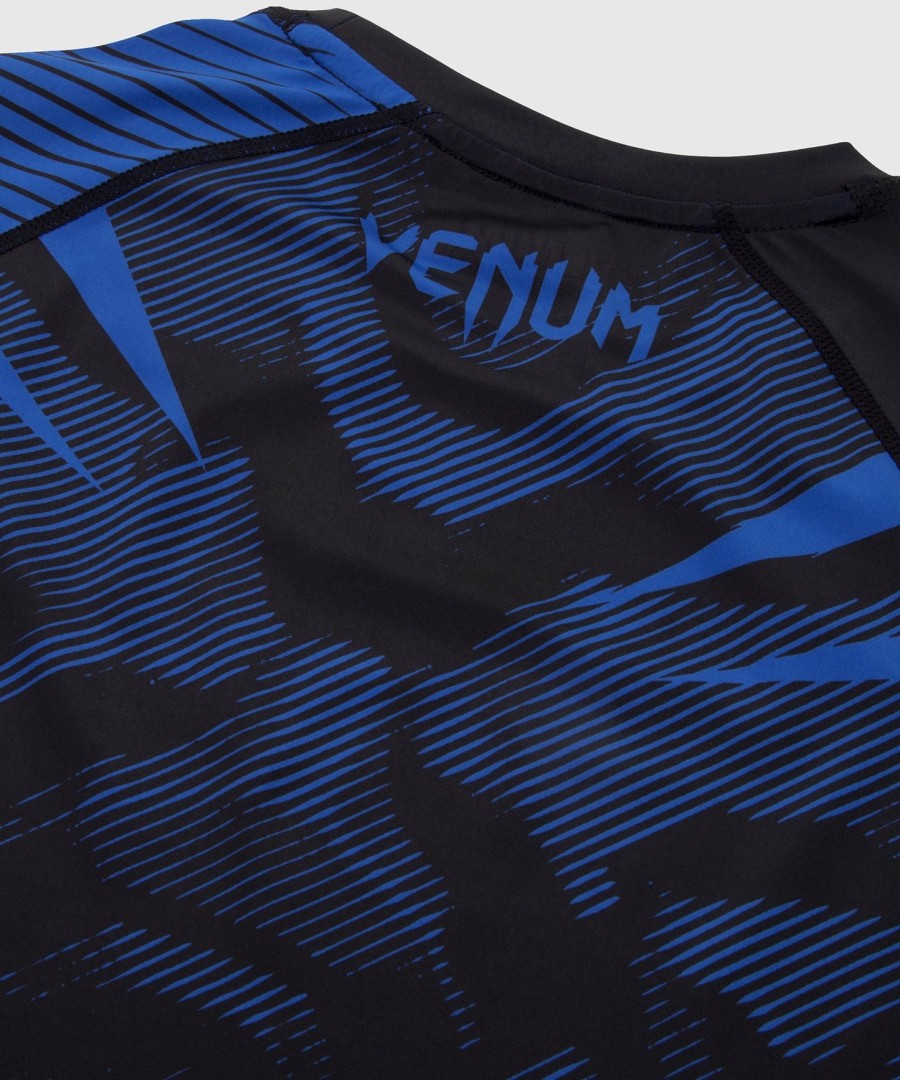 rashguard venum nogi 2.0 - krátký rukáv - černomodrý
