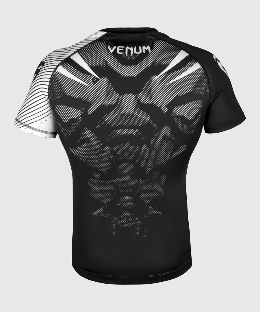 rashguard venum nogi 2.0 - krátký rukáv - černo-bílý