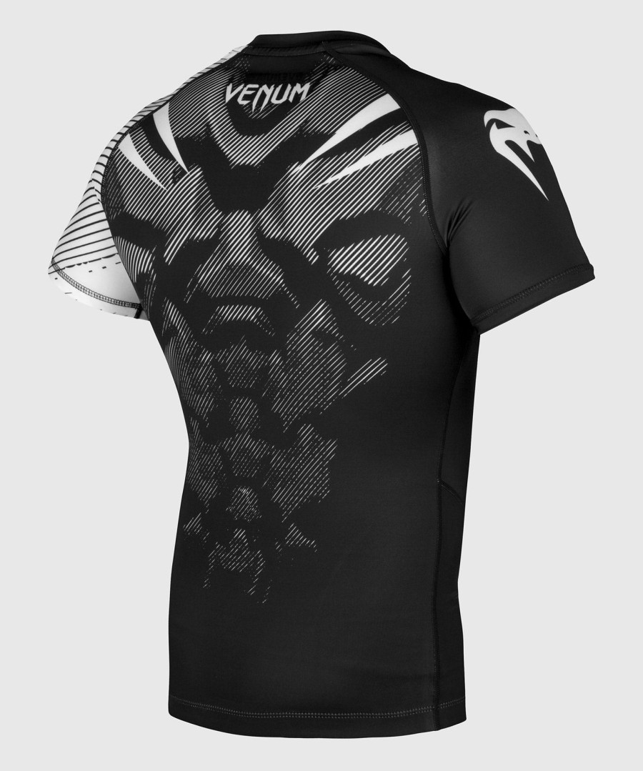 rashguard venum nogi 2.0 - krátký rukáv - černo-bílý