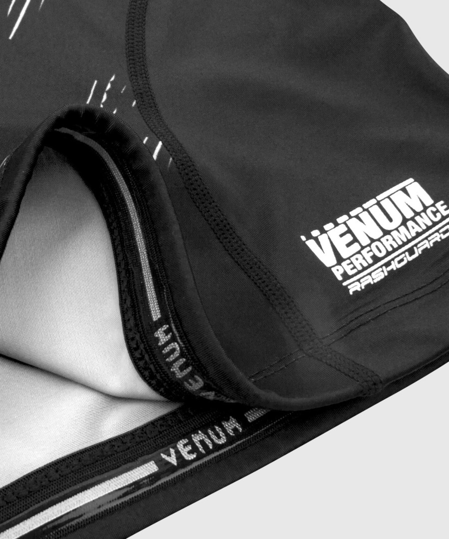 rashguard venum nogi 2.0 - krátký rukáv - černo-bílý