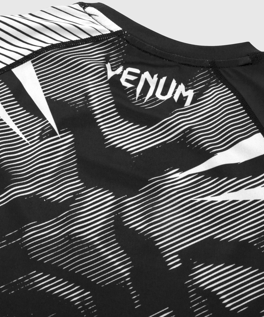 rashguard venum nogi 2.0 - krátký rukáv - černo-bílý