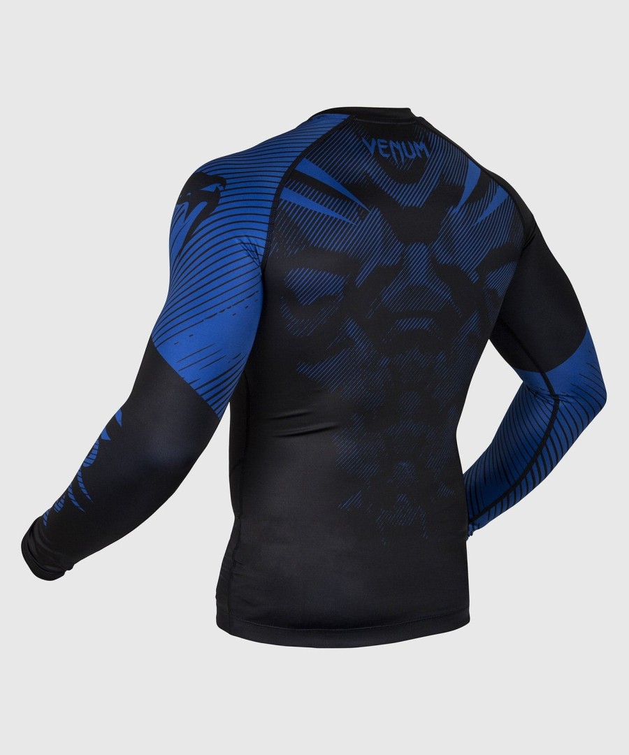 rashguard venum nogi 2.0 s dlouhým rukávem - černomodrý