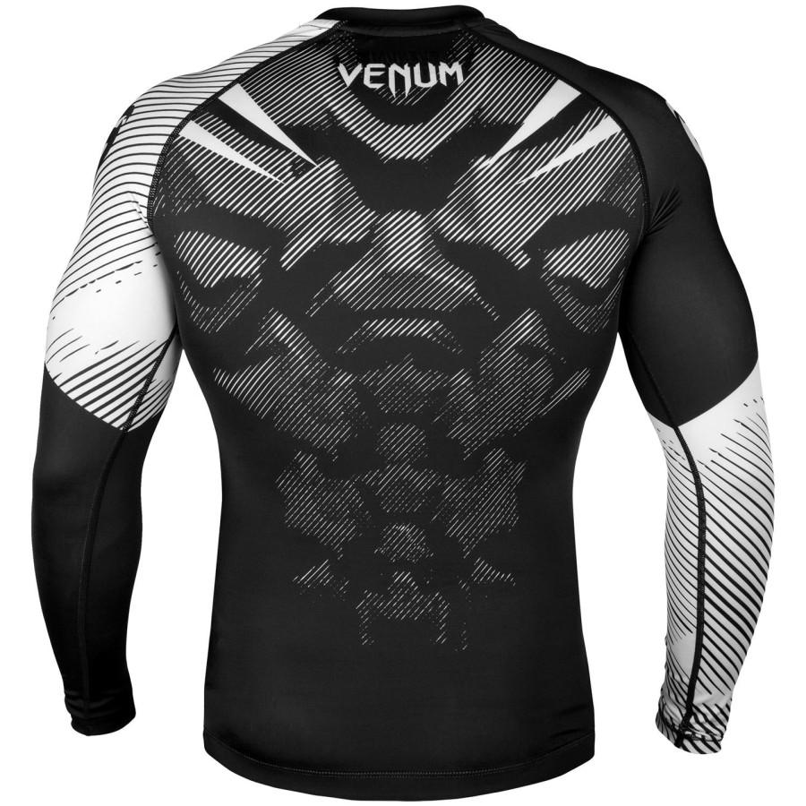 rashguard venum nogi 2.0 s dlouhým rukávem - černo-bílý