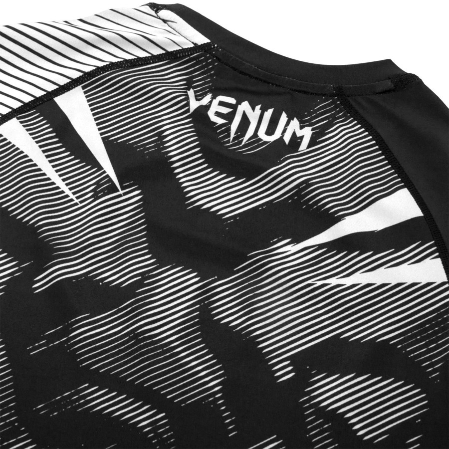 rashguard venum nogi 2.0 s dlouhým rukávem - černo-bílý