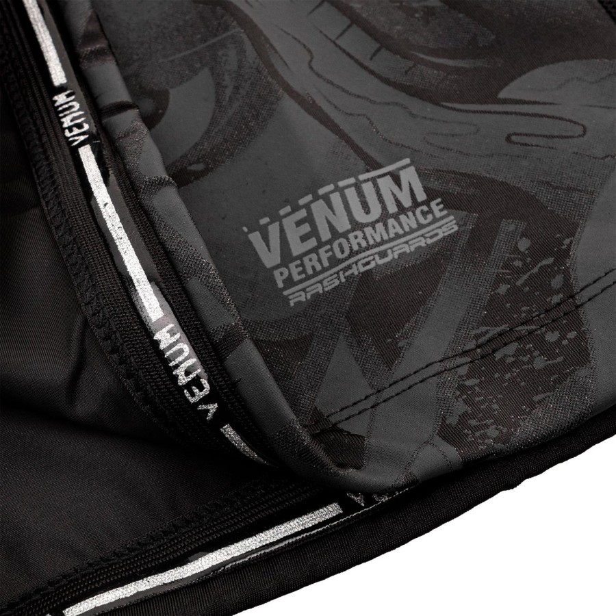 venum devil rashguard - dlouhý rukáv - ČernýČerný