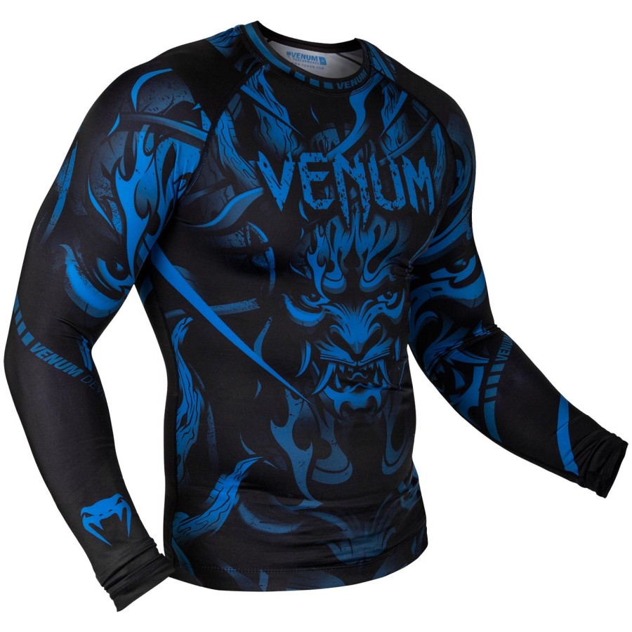 venum devil rashguard - dlouhý rukáv - tmavě modráČerná