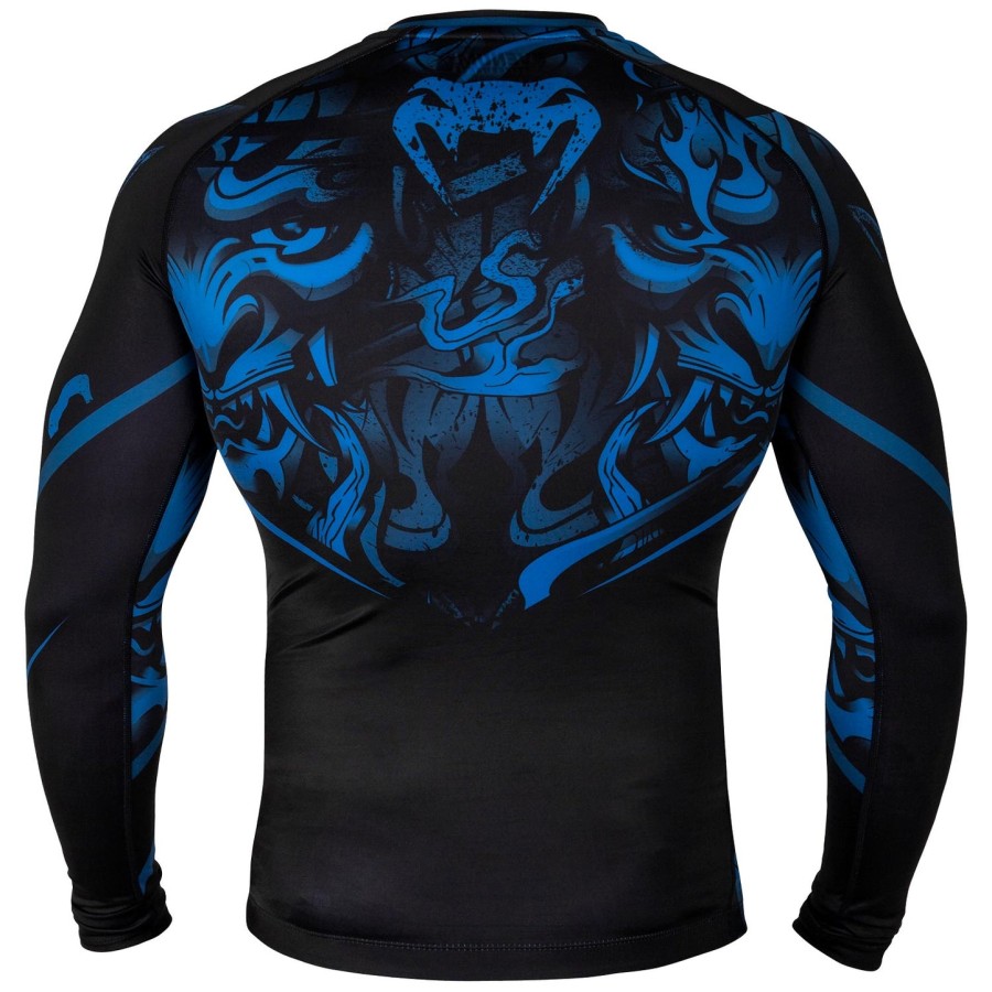 venum devil rashguard - dlouhý rukáv - tmavě modráČerná