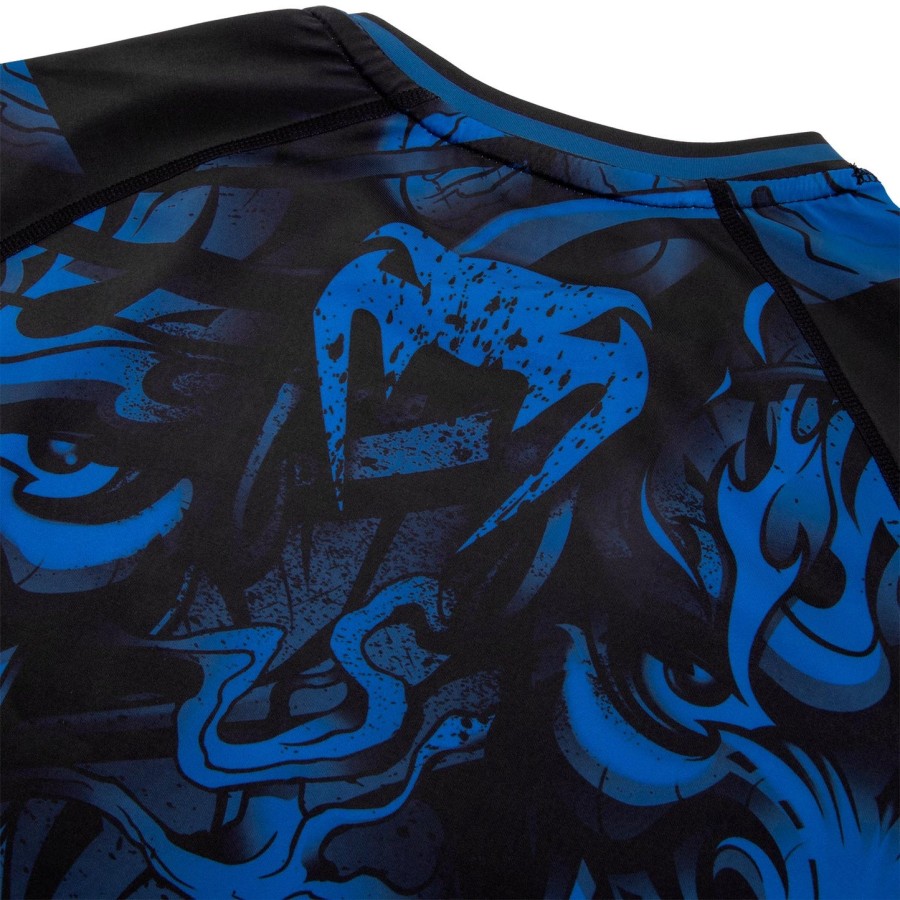 venum devil rashguard - dlouhý rukáv - tmavě modráČerná
