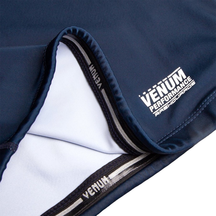 venum signature rashguard - dlouhý rukáv - tmavě modrábílá