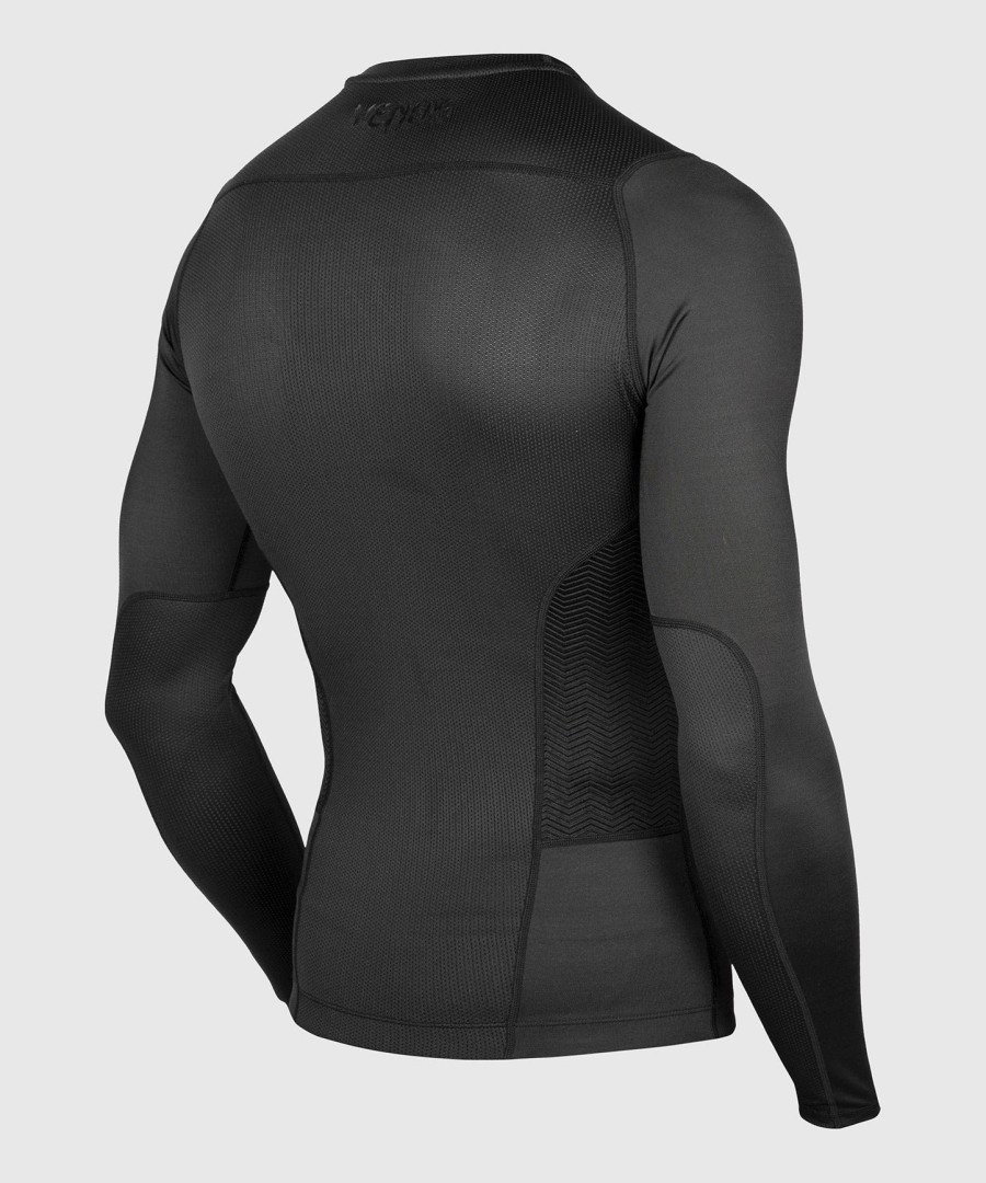 rashguard venum g-fit - s dlouhým rukávem - černý