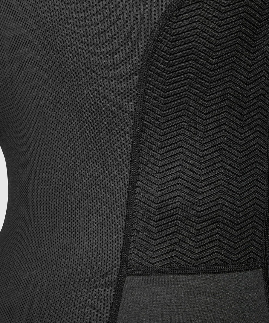 rashguard venum g-fit - s dlouhým rukávem - černý
